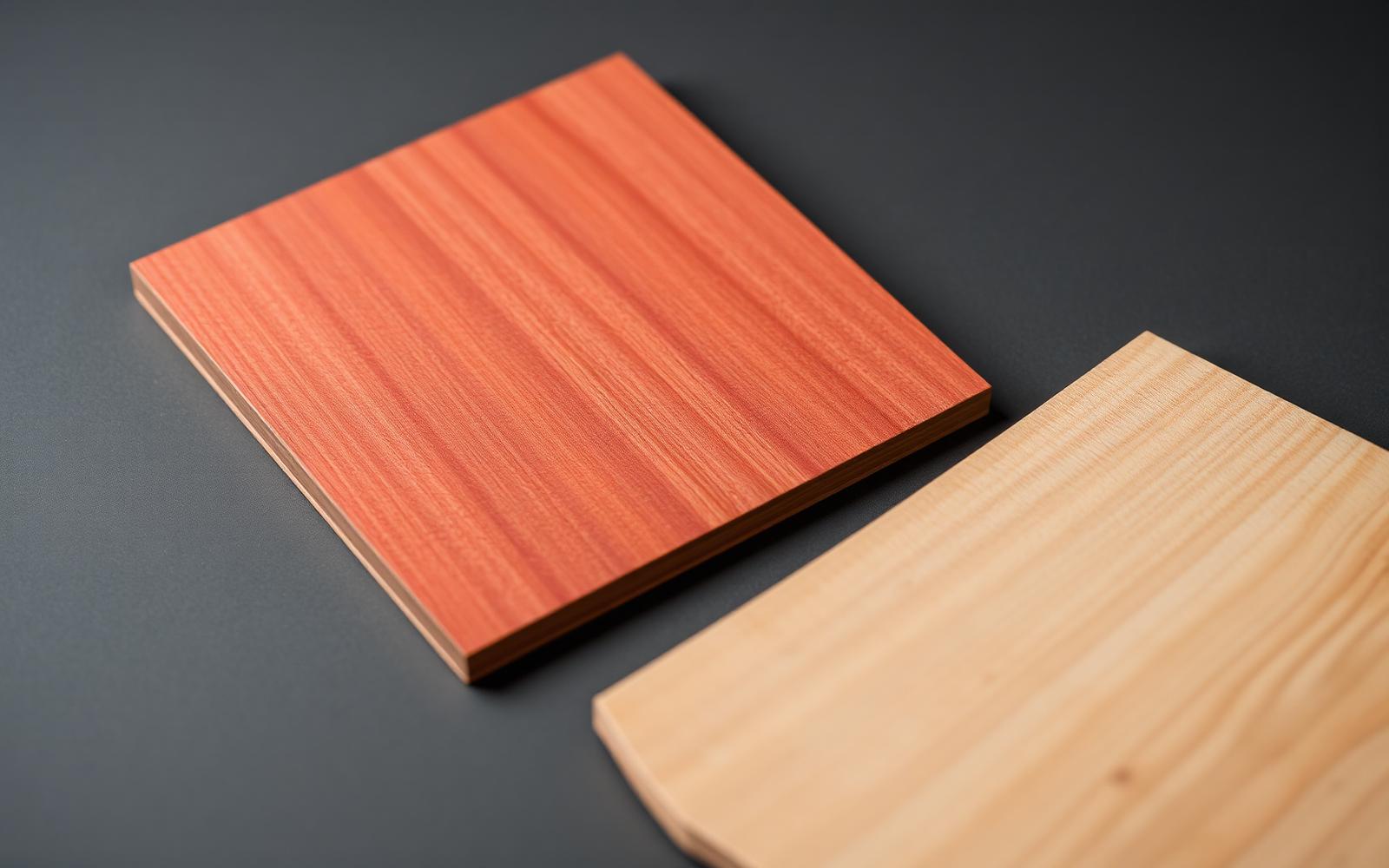 Warm-toned Western Red Cedar sauna interior with pale thermo aspen benching lit by low amber light